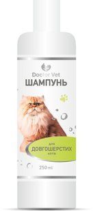 Шампунь Doctor Vet для довгошерстих котів, 250 мл 55691 фото