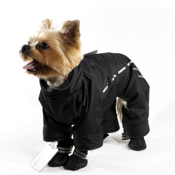 Lucky Pet Комбінезон Фокс чорний 3XL №4, 51 х 78 см 483171 фото