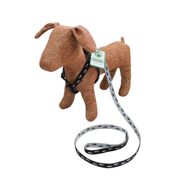 Комплект капроновий Лапки Lucky Pet Чорно-сірий, 1.0/24-28/38-46 см 219547 фото