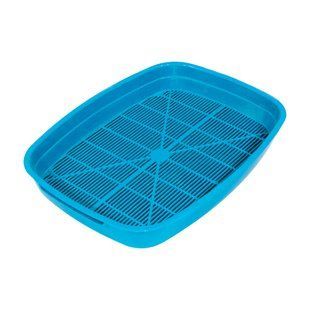 Туалет з сіткою Lucky Pet 37x28x6 см, блакиткий 553683 фото
