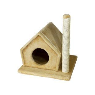 Дряпка Lucky Pet будиночок сизалевий Фані 50х40х40см, Бежевий 215839 фото