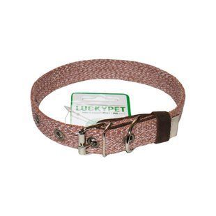 Нашийник Lucky Pet "MELANGE" одинарний Коричневий, 20мм (30-40) 550347 фото