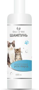Шампунь для котів та кошенят усіх порід Doctor Vet, 500 мл 192836 фото