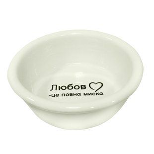 Миска керамічна Lucky Pet для собак та котів (197756), 350 мл 58514 фото