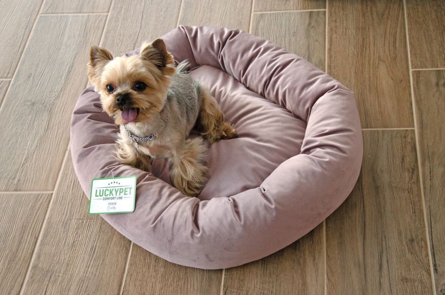 Лежак Lucky Pet Фелікс Рожевий, 48х58х12 213422 фото