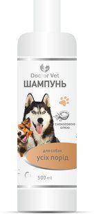 Шампунь з кокосовою олією для собак усіх порід Doctor Vet, 500 мл 192591 фото