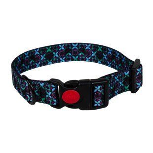 Нашийник капроновий Lucky Pet "Українська ніч" , 10мм/18-28см 9010101 фото