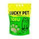Наповнювач Lucky Pet з тофу для котячого туалету гіпоалергений, 12 л 61554 фото 1