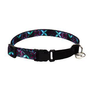 Нашийник капроновий для кота Lucky Pet "Українська ніч" ,10мм/18-28см 9010106 фото