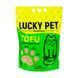Наповнювач Lucky Pet з тофу для котячого туалету з ароматом персика, 6 л 53152 фото 1