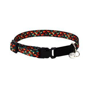 Нашийник капроновий для кота Lucky Pet "Калейдоскоп",10мм/18-28см 9010070 фото