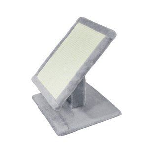 Дряпка Lucky Pet "Панелька" хутро 33x33x41см, сірий 113212   фото